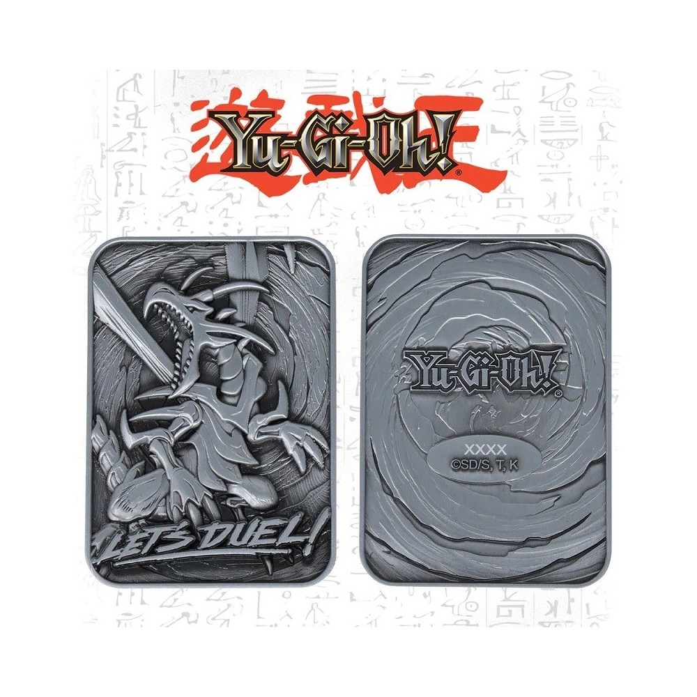 YU-GI-OH! LIMITED EDITION RED EYES BLUE DRAGON CARTA IN METALLO FANATTIK