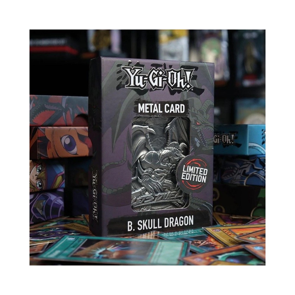 FANATTIK cYU-GI-OH! LIMITED EDITION B. SKULL DRAGON METAL CARD