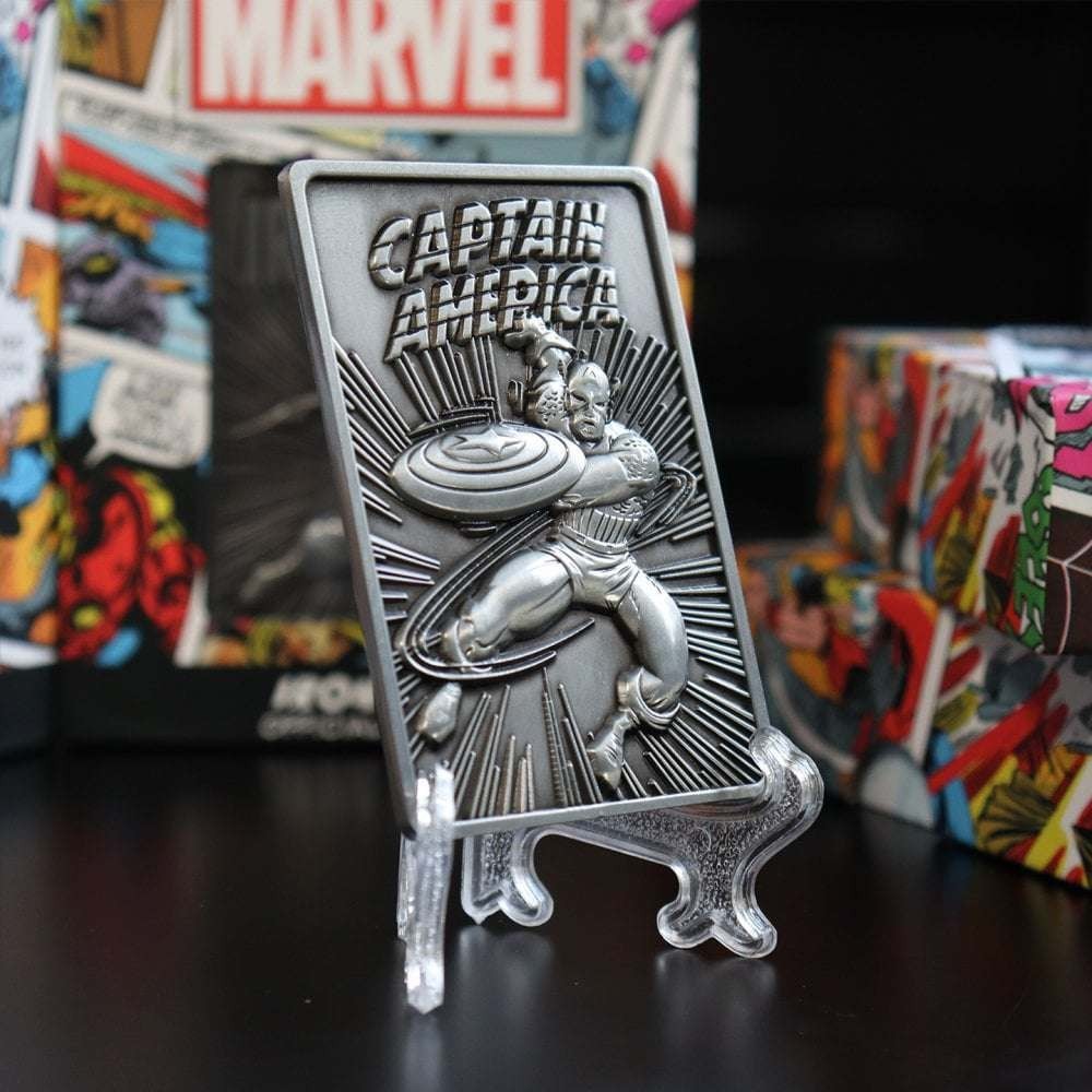 CAPTAIN AMERICA LIMITED EDITION COLLECTIBLE LINGOTTO FANATTIK