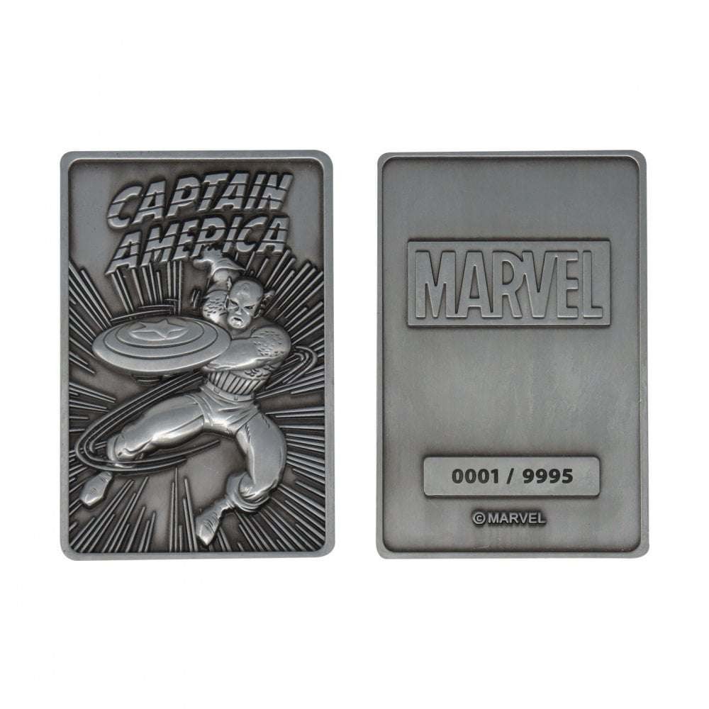 FANATTIK CAPTAIN AMERICA LIMITED EDITION COLLECTIBLE INGOT