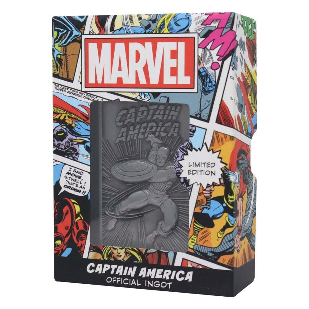 CAPTAIN AMERICA LIMITED EDITION COLLECTIBLE LINGOTTO FANATTIK