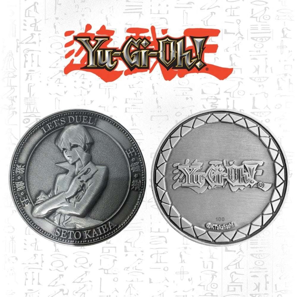 YU-GI-OH! LIMITED EDITION SETO KAIBA COIN MONETA DA COLLEZIONE FANATTIK