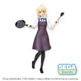 SEGA GOODS TODAY'S MENU FOR EMIYA FAMILY SABER SPM STATUE FIGURE