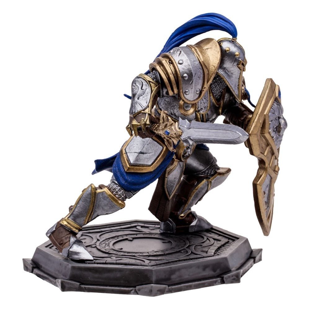 MC FARLANE WORLD OF WARCRAFT HUMAN PALADIN & WARRIOR COMMON ACTION FIGURE