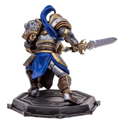 MC FARLANE WORLD OF WARCRAFT HUMAN PALADIN & WARRIOR COMMON ACTION FIGURE