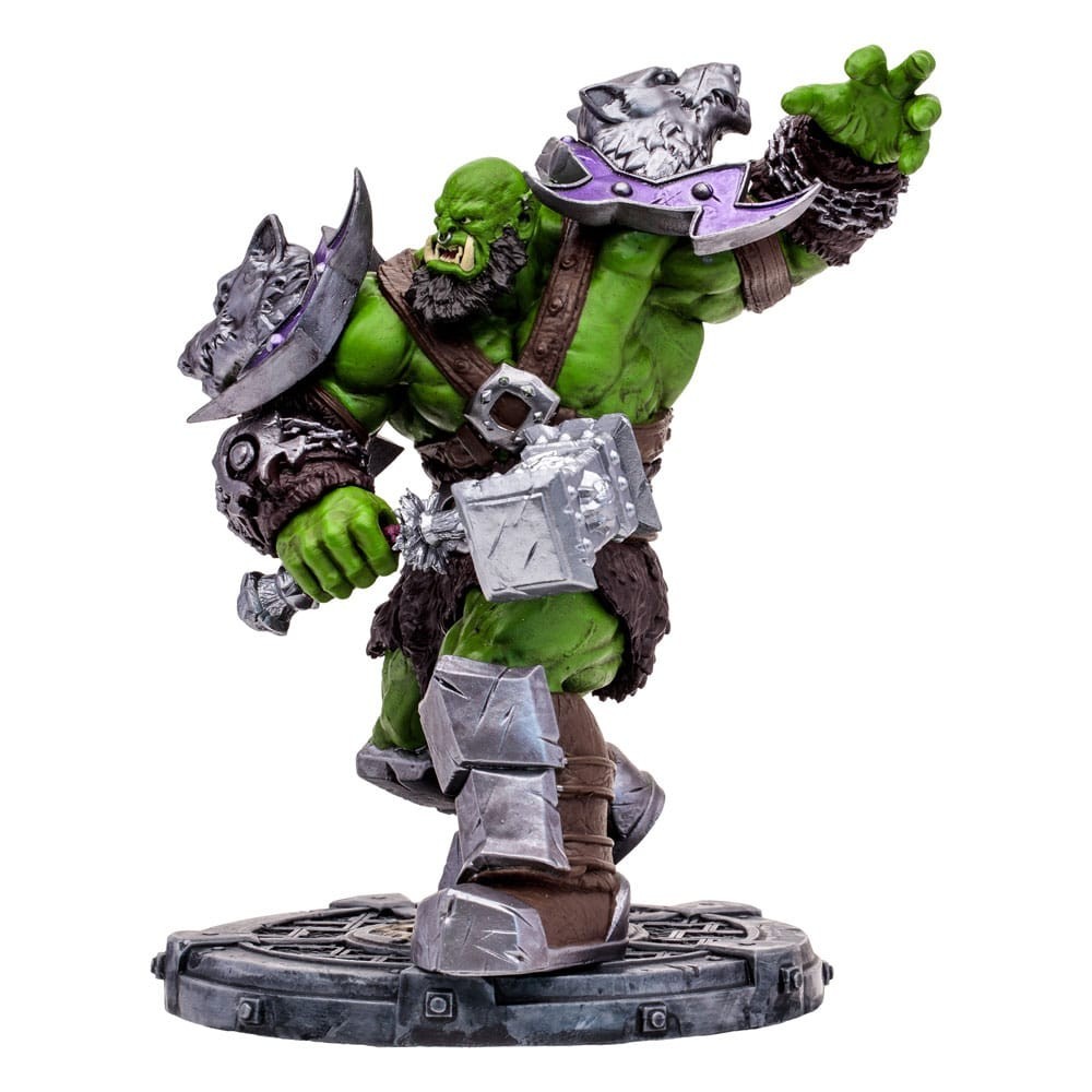 MC FARLANE WORLD OF WARCRAFT ORC WARRIOR / SHAMAN COMMON ACTION FIGURE