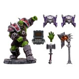 MC FARLANE WORLD OF WARCRAFT ORC WARRIOR / SHAMAN COMMON ACTION FIGURE
