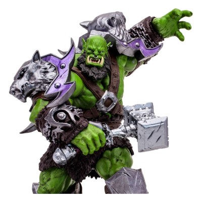 MC FARLANE WORLD OF WARCRAFT ORC WARRIOR / SHAMAN COMMON ACTION FIGURE