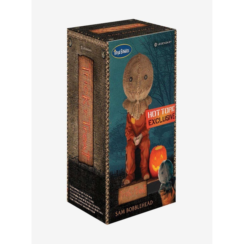 ROYAL BOBBLES TRICK 'R TREAT SAM HEADKNOCKER BOBBLE HEAD FIGURE