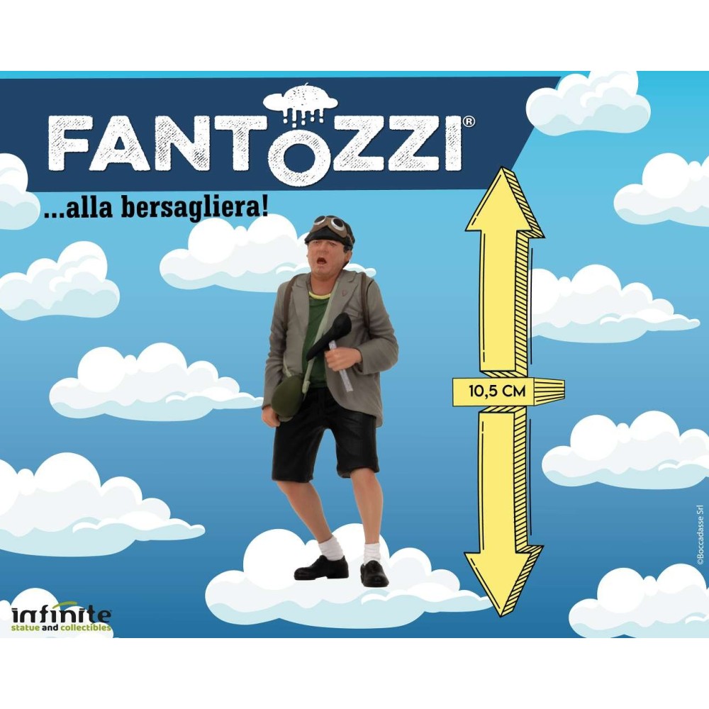 INFINITE STATUE FANTOZZI ALLA BERSAGLIERA! PVC MINI FIGURE