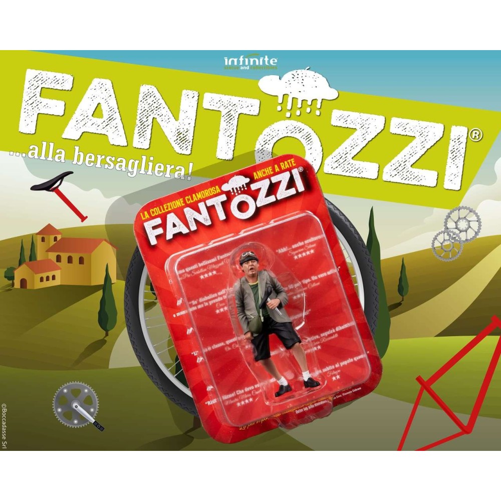 INFINITE STATUE FANTOZZI ALLA BERSAGLIERA! PVC MINI FIGURE