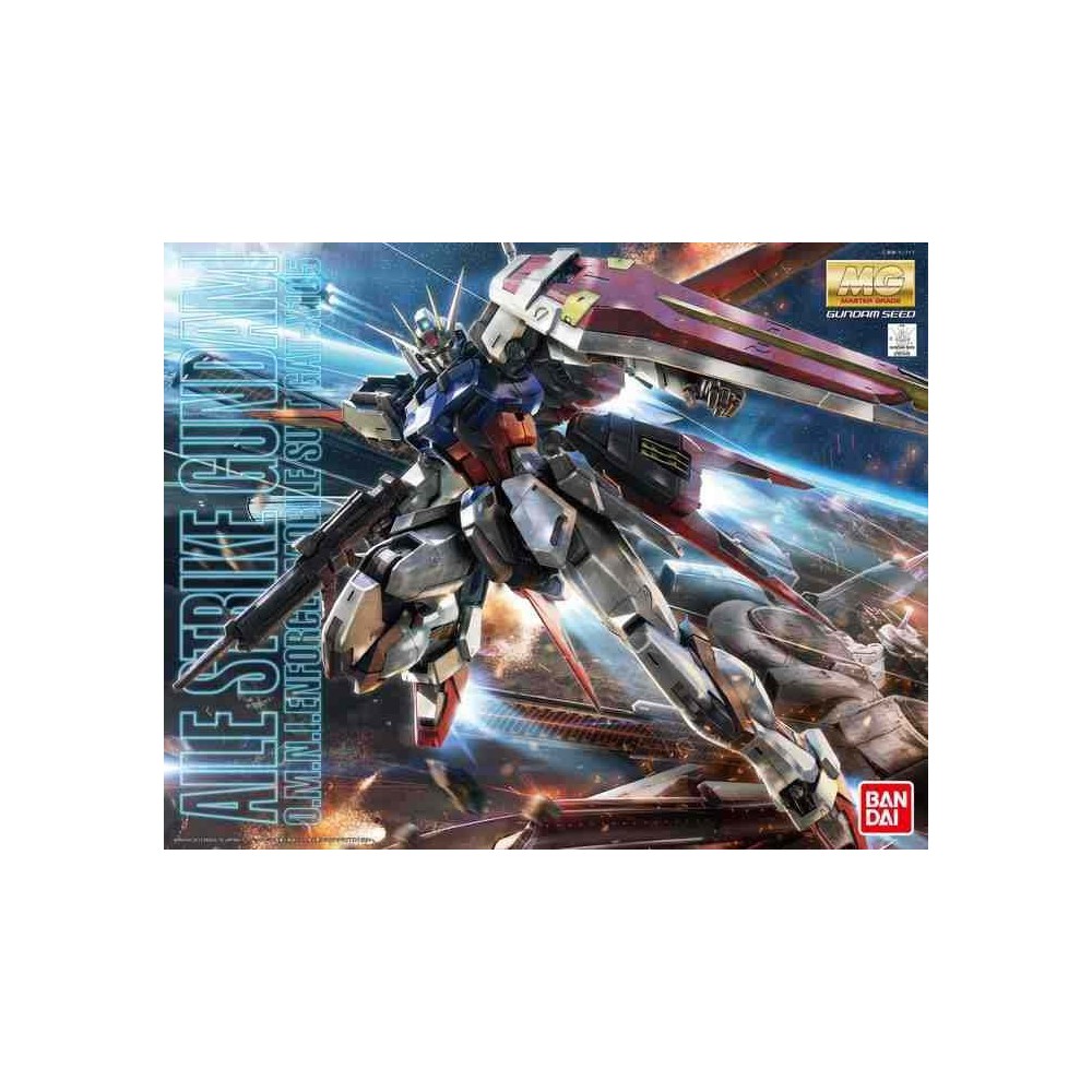 MASTER GRADE AILE STRIKE GUNDAM 1/100 MODEL KIT ACTION FIGURE BANDAI