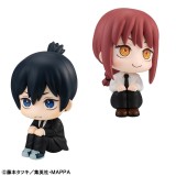 CHAINSAW MAN AKI E MAKIMA LOOK UP MINI FIGURE WITH GIFT MEGAHOUSE