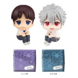MEGAHOUSE EVANGELION 3.0+1.0 SHINJI AND KAWORU LOOK UP MINI FIGURES