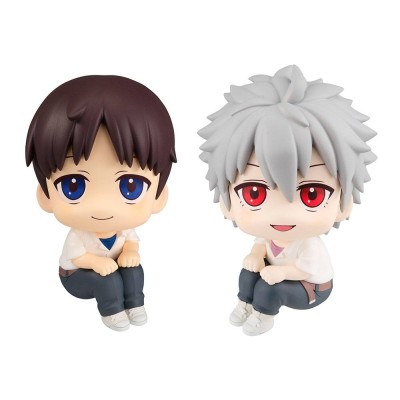 MEGAHOUSE EVANGELION 3.0+1.0 SHINJI AND KAWORU LOOK UP MINI FIGURES