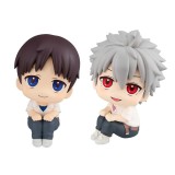 MEGAHOUSE EVANGELION 3.0+1.0 SHINJI AND KAWORU LOOK UP MINI FIGURES