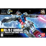 HIGH GRADE HGUC RX-78-2 GUNDAM 1/144 MODEL KIT ACTION FIGURE BANDAI