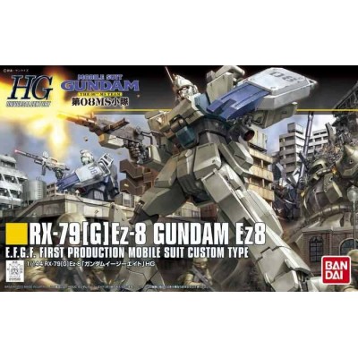 HIGH GRADE HGUC RX-79 EZ-8 GUNDAM 1/144 MODEL KIT ACTION FIGURE BANDAI