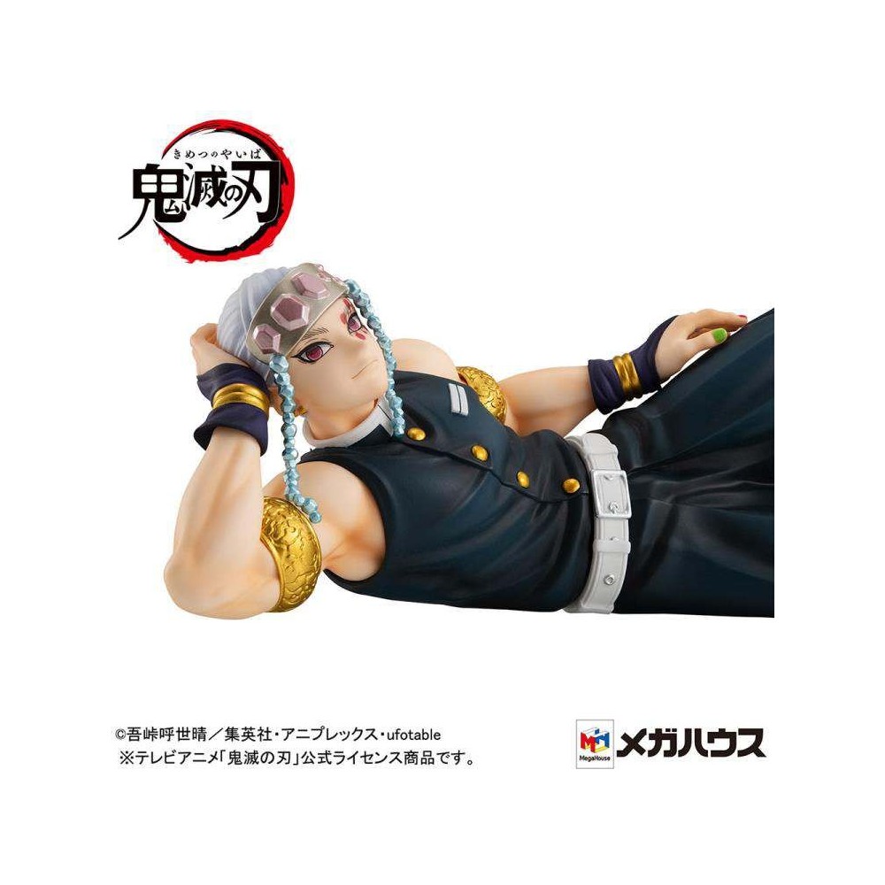 DEMON SLAYER KIMETSU NO YAIBA - UZUI GEM PALM SIZE DELUXE EDITION STATUE FIGURE MEGAHOUSE