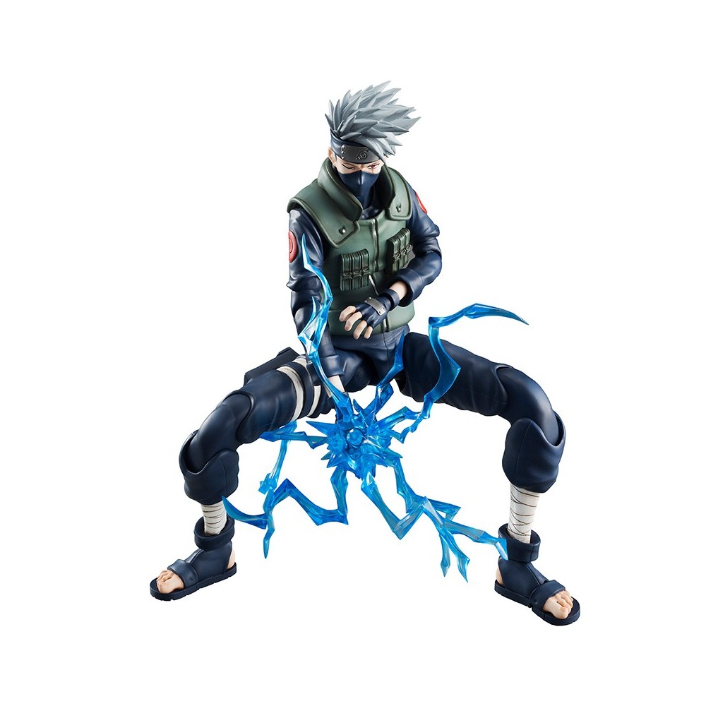 MEGAHOUSE NARUTO HATAKE KAKASHI VARIABLE ACTION HEROES DX ACTION FIGURE