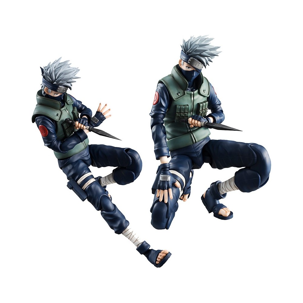 MEGAHOUSE NARUTO HATAKE KAKASHI VARIABLE ACTION HEROES DX ACTION FIGURE