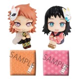 MEGAHOUSE DEMON SLAYER LOOK UP SABITO AND MAKOMO LIMITED VER MINI FIGURE
