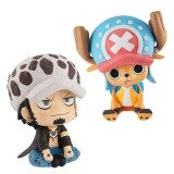 MEGAHOUSE ONE PIECE LOOK UP TRAFALGAR LAW AND CHOPPER LIMITED VER MINI FIGURES