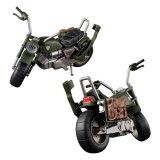 MS GUNDAM ZEON PRINCIPALITY SOLDIER AND V-01 MOTORCYCLE SET ACTION FIGURE MEGAHOUSE