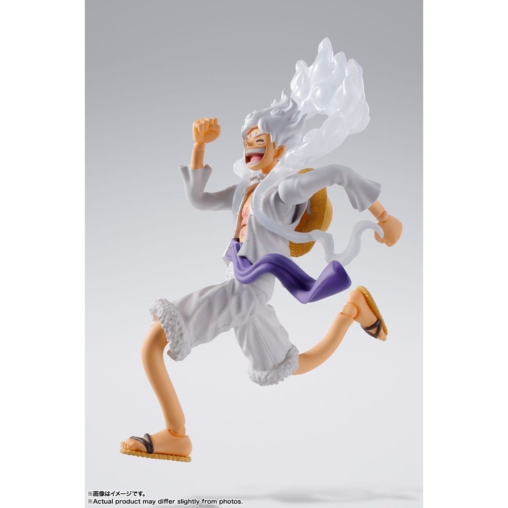 BANDAI ONE PIECE MONKEY D. LUFFY GEAR 5 S.H. FIGUARTS ACTION FIGURE
