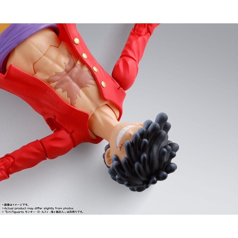 BANDAI ONE PIECE MONKEY D. LUFFY GEAR 5 S.H. FIGUARTS ACTION FIGURE