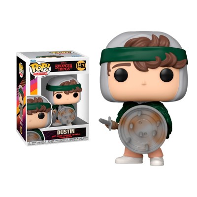 FUNKO FUNKO POP! STRANGER THINGS SEASON 4 DUSTIN 1463 BOBBLE HEAD KNOCKER FIGURE