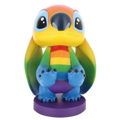 EXQUISITE GAMING LILO AND STITCH CABLE GUY RAINBOW STITCH STATUE 20CM FIGURE