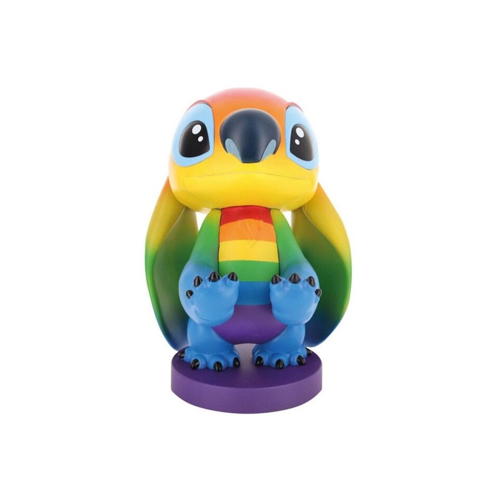 LILO AND STITCH CABLE GUY RAINBOW STITCH STATUA 20CM FIGURE EXQUISITE GAMING