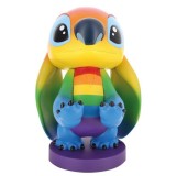 EXQUISITE GAMING LILO AND STITCH CABLE GUY RAINBOW STITCH STATUE 20CM FIGURE