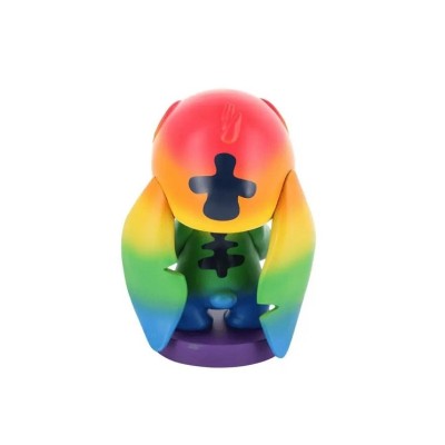 EXQUISITE GAMING LILO AND STITCH CABLE GUY RAINBOW STITCH STATUE 20CM FIGURE