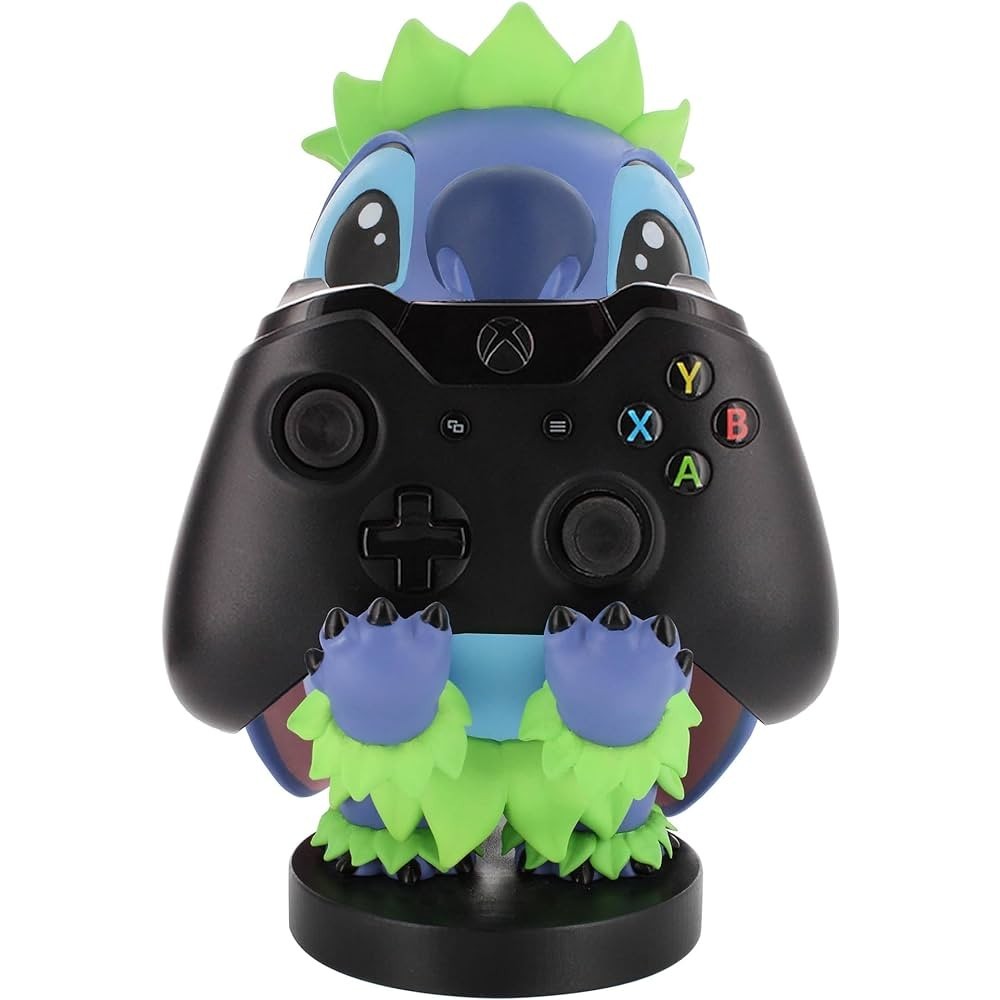 EXQUISITE GAMING LILO AND STITCH CABLE GUY HULA STITCH STATUE 20CM FIGURE