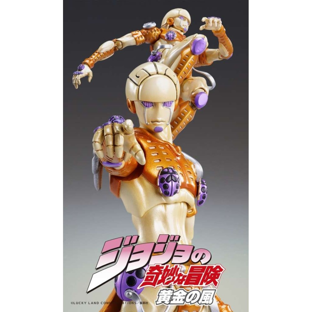 MEDICOS ENTERTAINMENT JOJO'S BIZARRE ADVENTURE CHOZOKADO GOLD EXPERIENCE ACTION FIGURE
