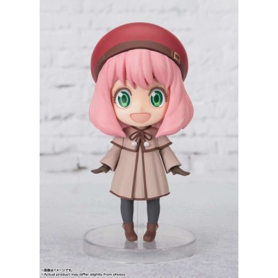 BANDAI SPY X FAMILY ANYA FORGER CODE WHITE MINI FIGUARTS ACTION FIGURE