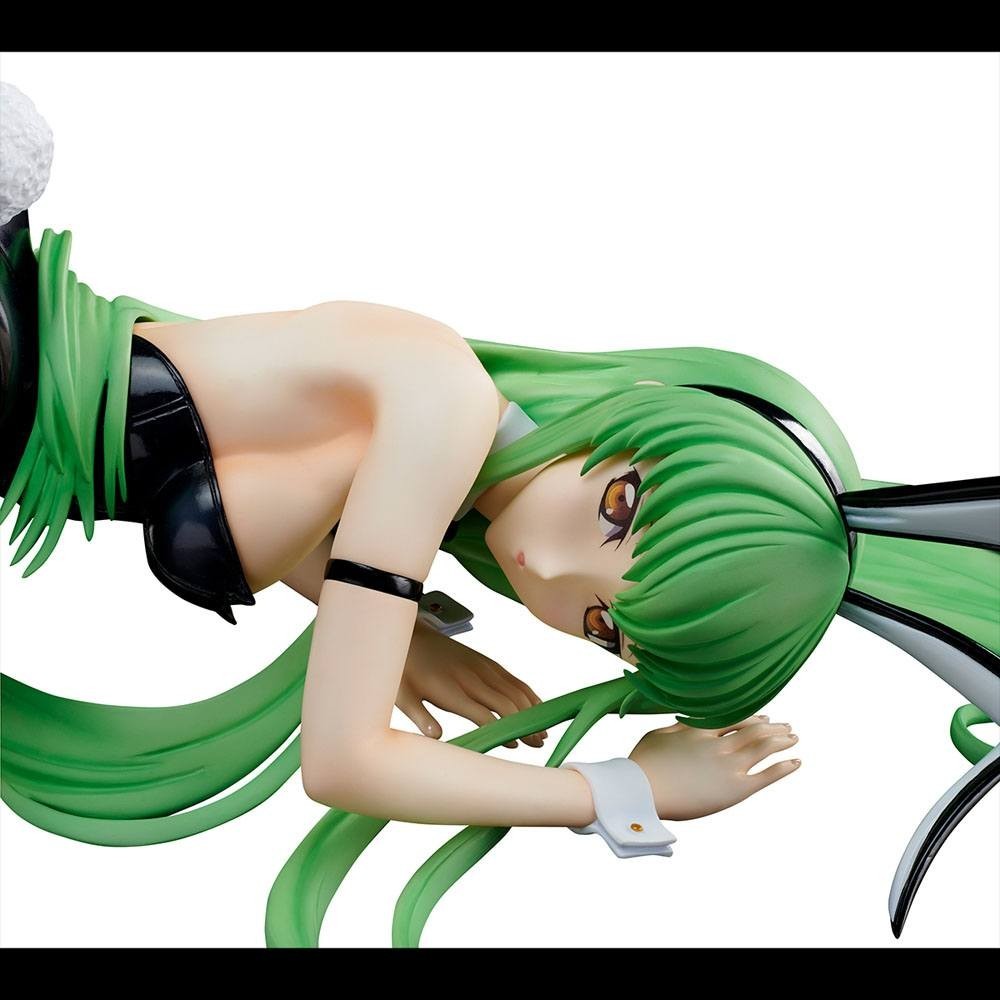 MEGAHOUSE CODE GEASS LELOUCH OF THE REBELLION B-STYLE C.C. BARE LEG BUNNY 40CM STATUE FIGURE