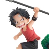 ONE PIECE GEM PORTGAS D. ACE RUN RUN RUN STATUA FIGURE MEGAHOUSE