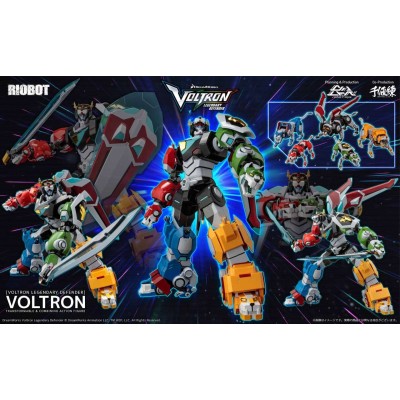 RIOBOT VOLTRON LEGENDARY DEFENDER ACTION FIGURE 1000TOYS