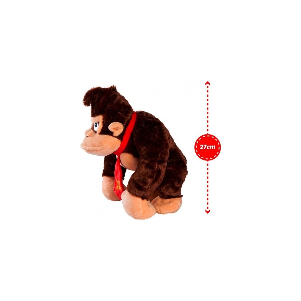 SUPER MARIO DONKEY KONG 27CM PUPAZZO PELUCHE PLUSH FIGURE SIMBA TOYS