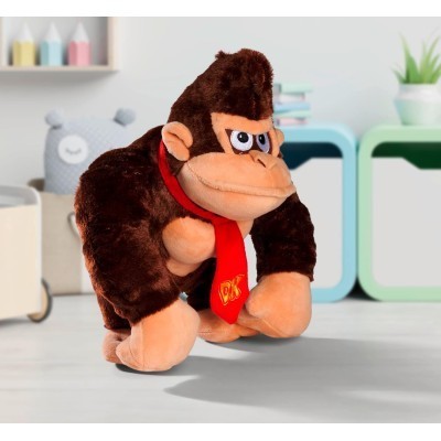 SUPER MARIO DONKEY KONG 27CM PUPAZZO PELUCHE PLUSH FIGURE SIMBA TOYS