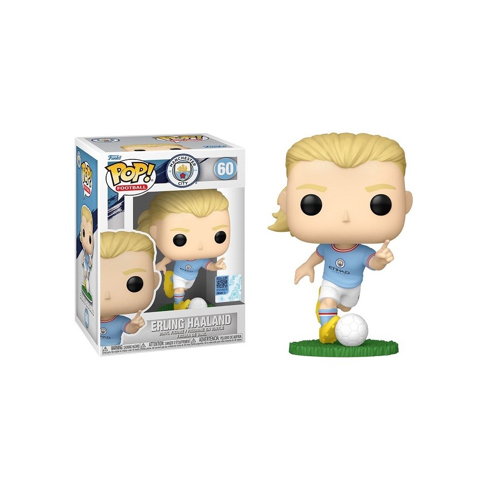 FUNKO POP! MANCHESTER CITY ERLING HAALAND BOBBLE HEAD FIGURE FUNKO