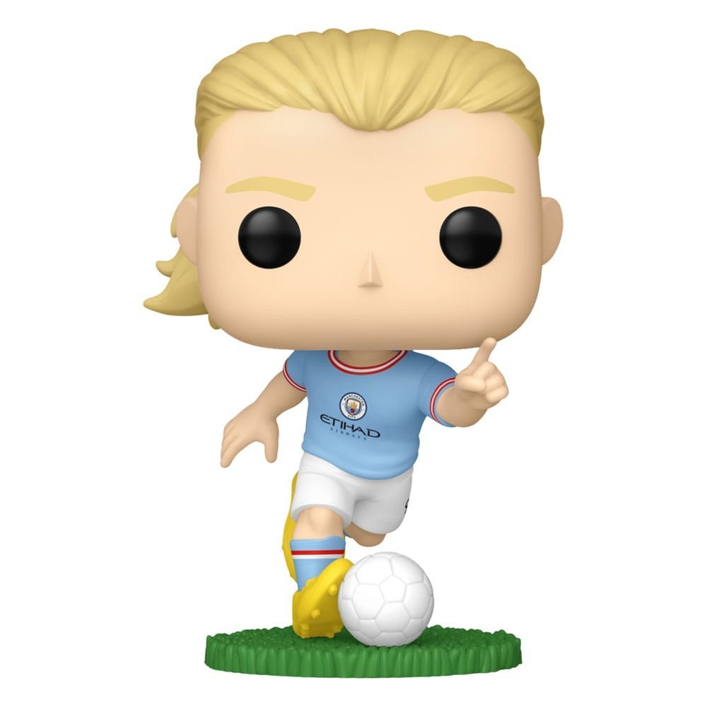 FUNKO POP! MANCHESTER CITY ERLING HAALAND BOBBLE HEAD FIGURE FUNKO
