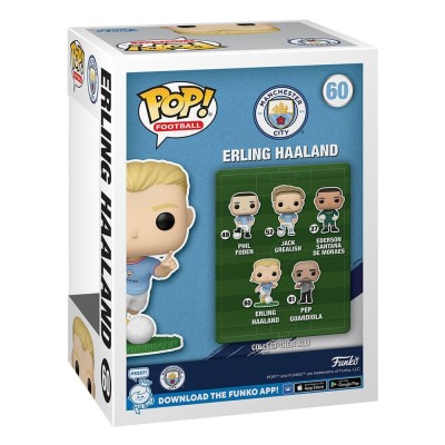 FUNKO POP! MANCHESTER CITY ERLING HAALAND BOBBLE HEAD FIGURE FUNKO