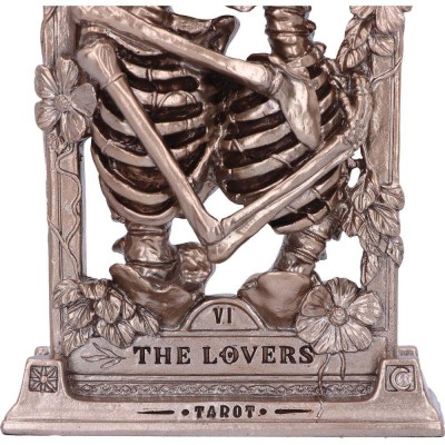 NEMESIS NOW THE LOVERS BRONZE GOTHIC SKELETON ORNAMENT FIGURE