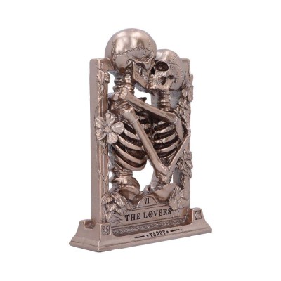 NEMESIS NOW THE LOVERS BRONZE GOTHIC SKELETON ORNAMENT FIGURE