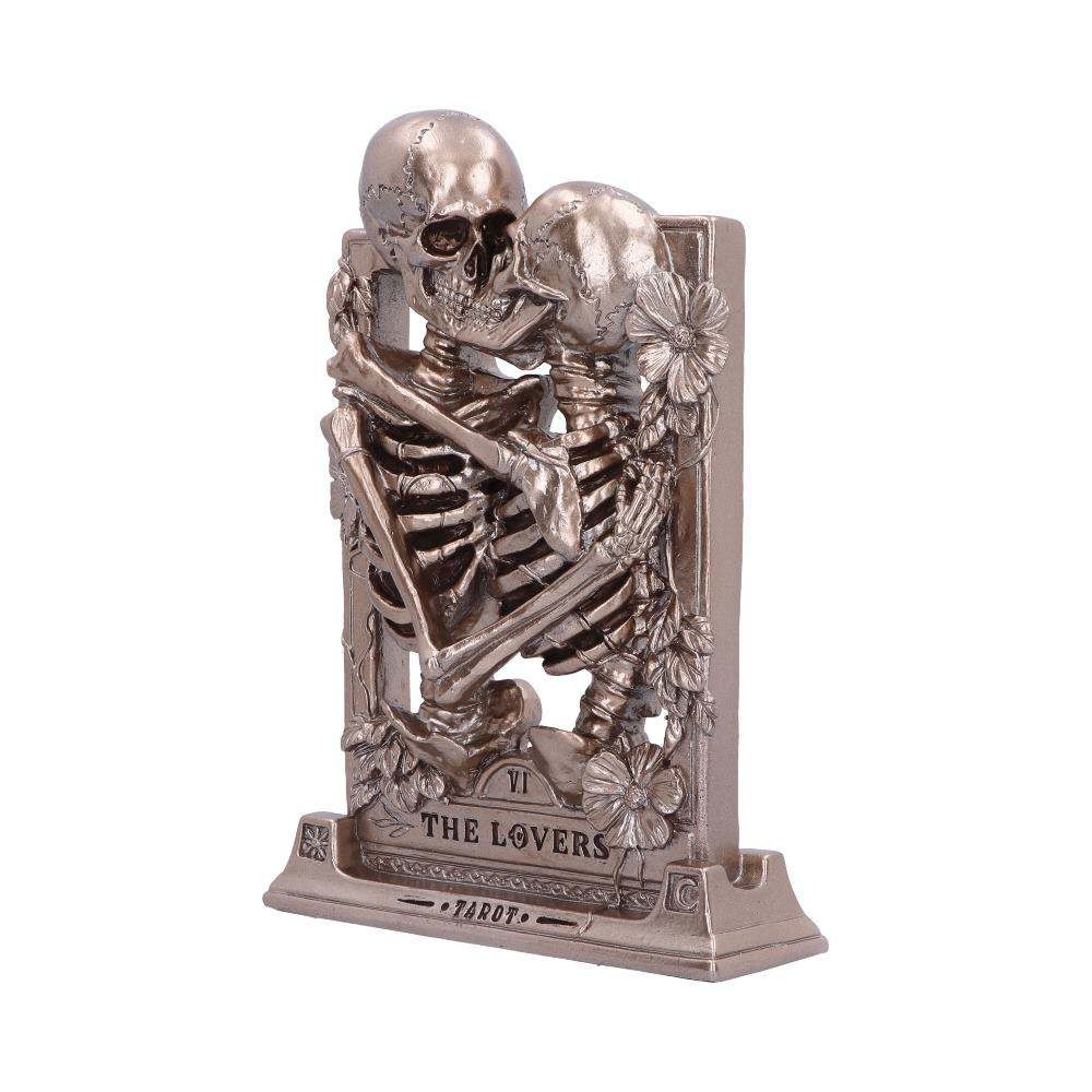 NEMESIS NOW THE LOVERS BRONZE GOTHIC SKELETON ORNAMENT FIGURE