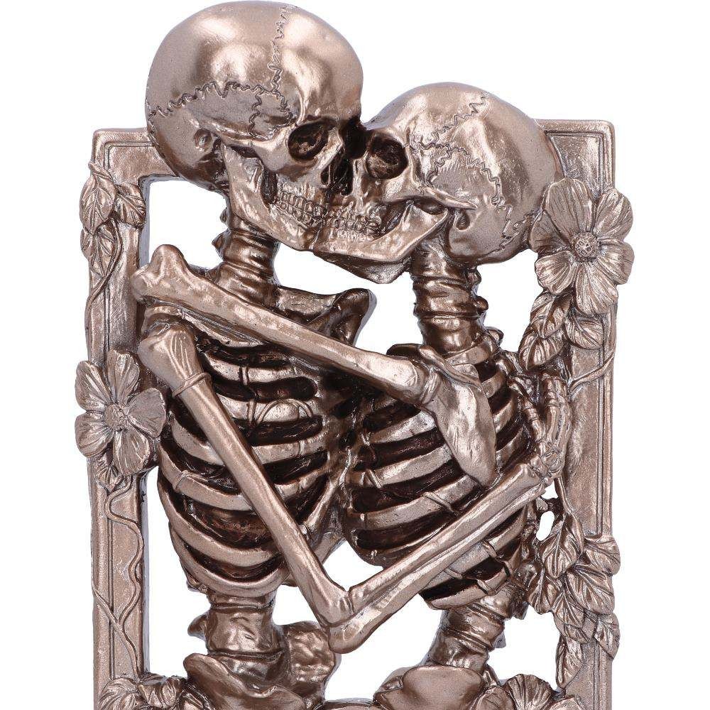 NEMESIS NOW THE LOVERS BRONZE GOTHIC SKELETON ORNAMENT FIGURE